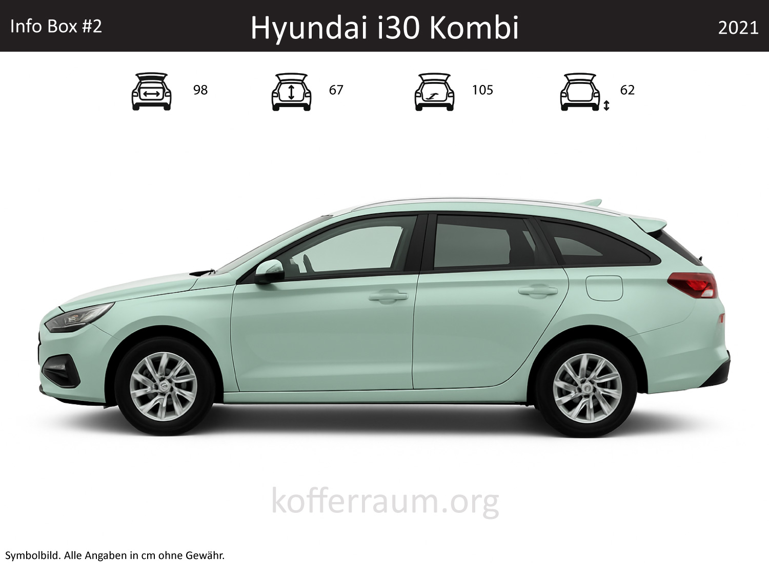 Hyundai Elantra GT Wagon trunk dimensions – detail